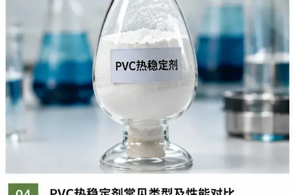 PVC热稳定剂常见类型及性能对比